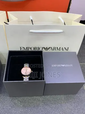 Emporio Armani Inspired Chain Watch for Women