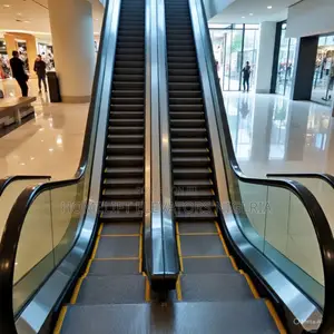 Escalators Wide Steps and Handle
