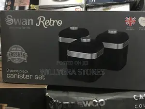 Swan Retro Kitchen Storage Canisters
