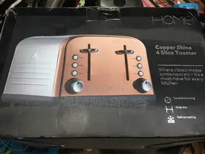 Sainsburys Copper Shine 4 Slice Toaster