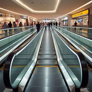 Safety Handle and Steps Escalators