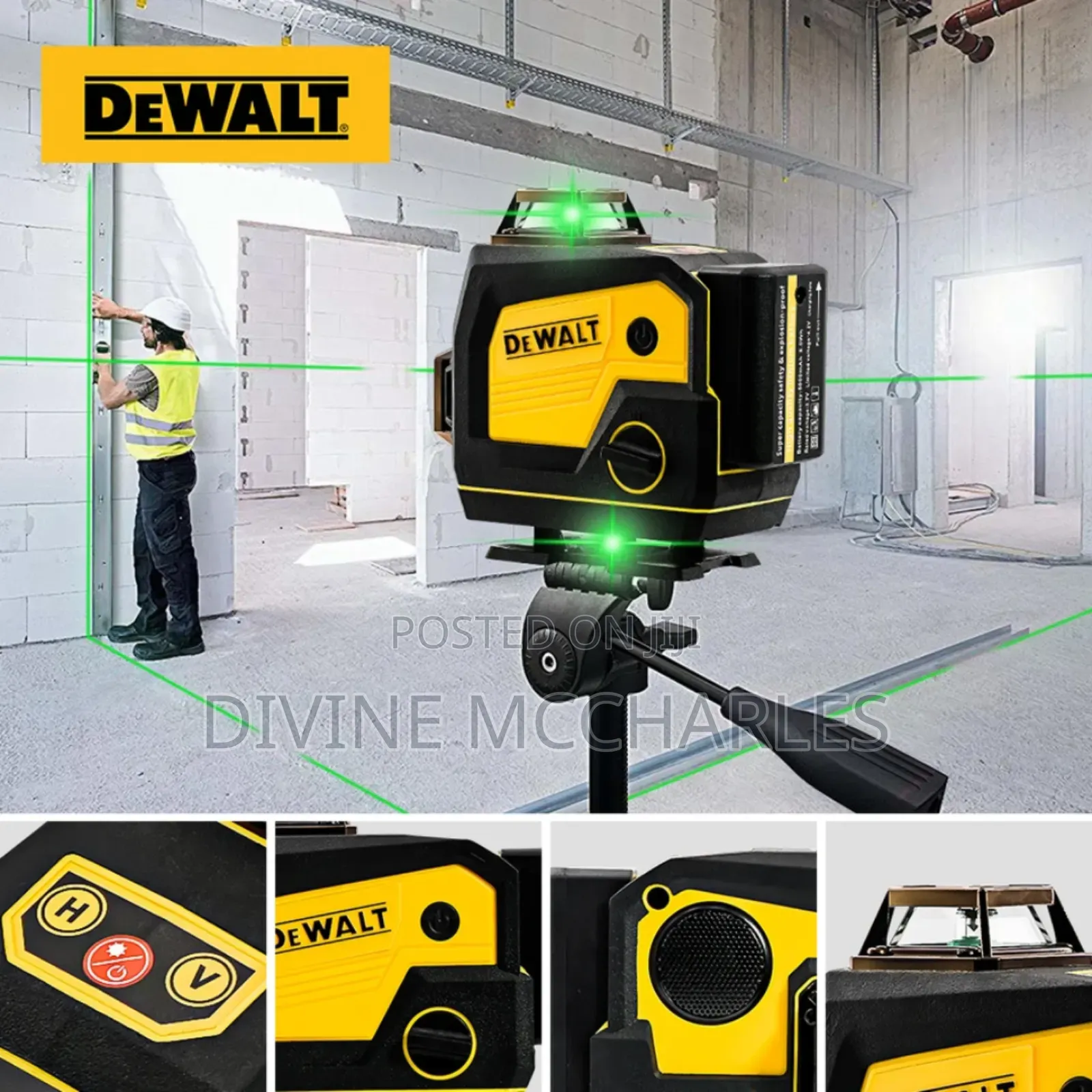 Laser Leveling Machine