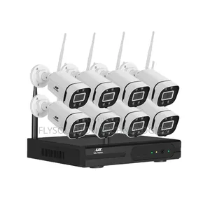 Full Colour 8 Channel Wireless CCTV NVR Wifi Kit