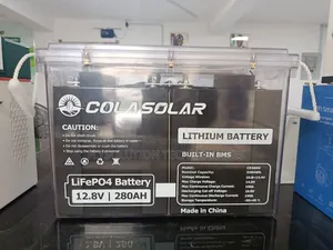 Colasolar Lifepo4 Lithium Battery With a Built-in (Bms)