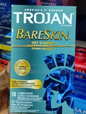 Trojan Bare Skin Condoms X 10 PCS