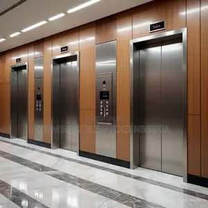 Automatic Lift With Cabin Glass Passenger Elevators