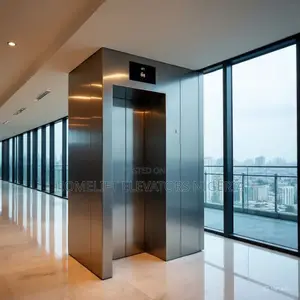 Classic Black Mirror Finish Passenger Elevators