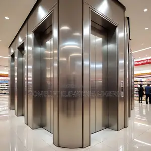 Ss Automatic Center Opening Passenger Elevators Door