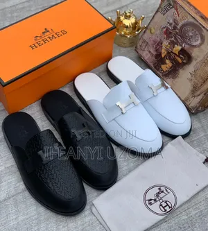 Hermes Luxury Designer Half Shoe