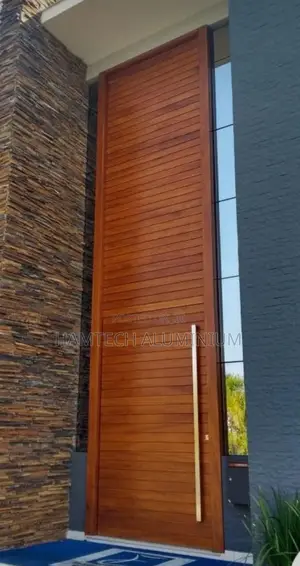 Lates Entrance Wood Door