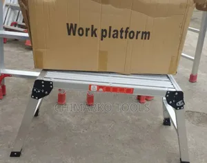 Aluminum Working Platform Ladder