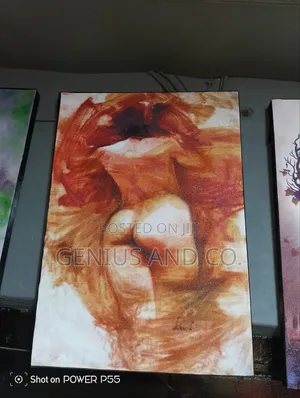Frameless Art Work on Canvas 16/22 Inches