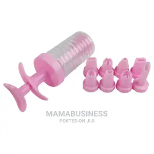 Cookies Press Making Mold With 8 Cake Nozzles Decorator