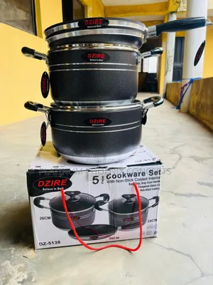 2 Sets of Pot and a Frying Pan (Dzire Non Stick Pot )