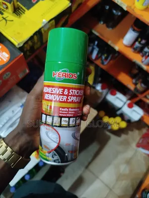 Herios Adhesive Stickers Remover Spray.