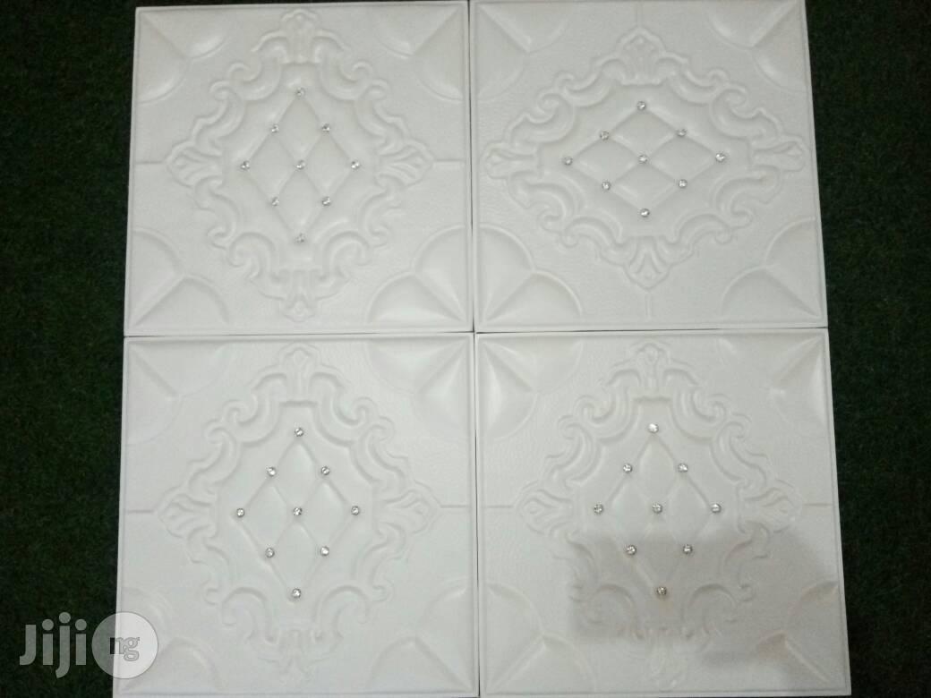 3D Panels Wallpaper Interior