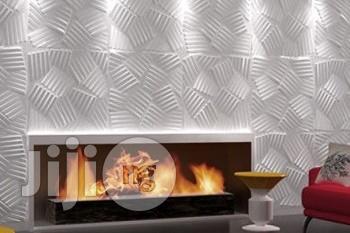 3D Panels Wallpaper Interior