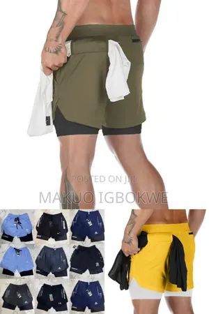 Quality Shorts With Inner Tight for Walk-Out and Gym