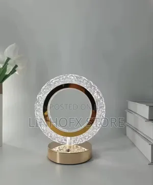 Crystal Table Lamp Desktop