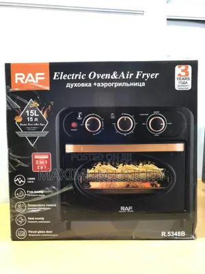 Raf 15 LTRS Knob Electric Oven and Air Fryer
