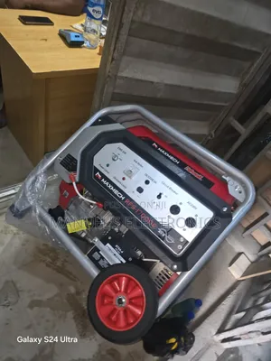 Imported 15kva Maxmech Petrol Generator 100%Copper Coil