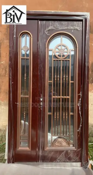4ft by 8ft Copper Glass Door ( Entrance Door).