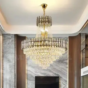 Modern Crystal Chandeliers Lampled Cristalchandelier Ceiling