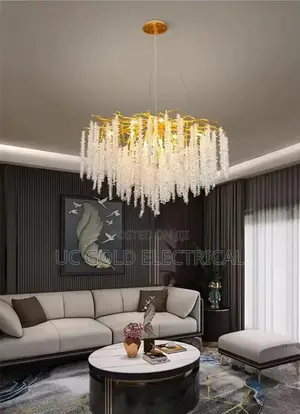 Nordic Tree Branch Lustre Crystal Led Lights Modern Dining