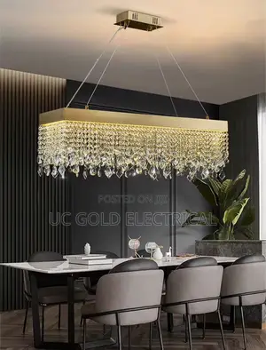 Youlaike Modern Led Chandelier for Dining Room Rectangle