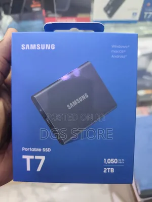 Samsung Portable T7 2tb SSD 1050mbs