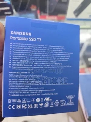Samsung Portable T7 2tb SSD 1050mbs