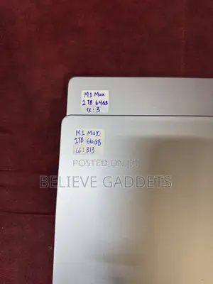 Laptop Apple MacBook Pro M1 64GB Apple M1 Max SSD 1T
