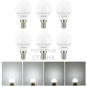 E14 Led Bulb, Dimmable P45 Golf Ball Bulbs Small Screw 6pack