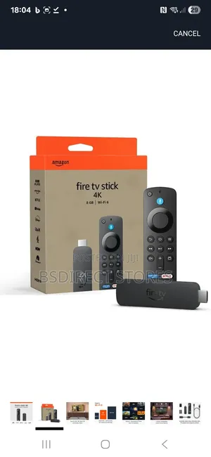 Amazon Fire Tv Stick (Newest Gen), Wi-Fi 6 Alexa Remote