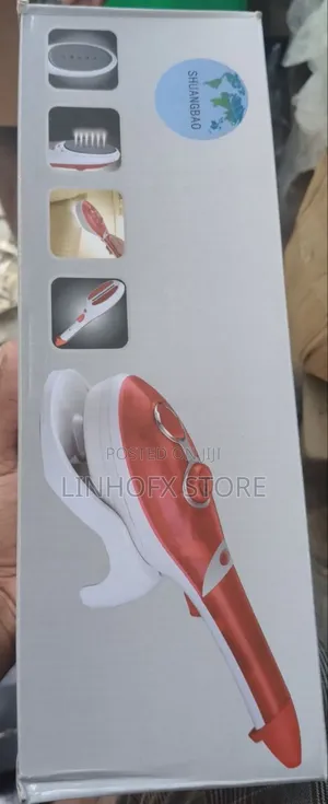 Red Steam Iron Brush