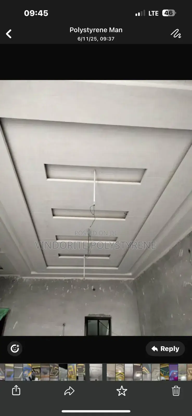 Polystyrene Light Weight Ceilling