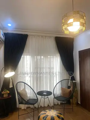 Black Beautiful Curtain