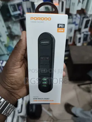 Porodo Fwc033 50w Multi Port Usb Charging Hub