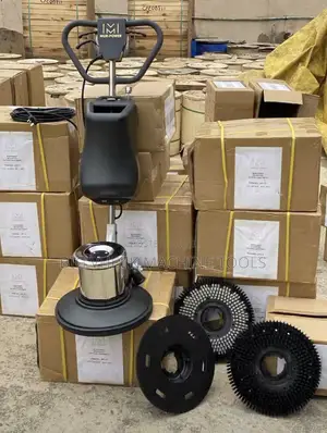 Quality Floor Scrubber With Complete Set of Brushes