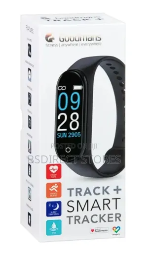 Goodmans Track+ Smart Tracker Watch Heart Rate Monitor