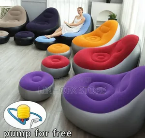 Inflatable Sofa With Manual Pump