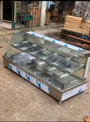 5-Plate Display Food Warmer