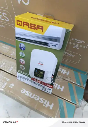 Qasa 2000w Wall Stabilizer Ideal for Tvs, Refrigerators, Acs