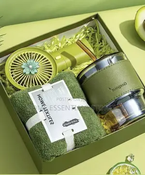 Souvenir Gift Box Items - Umbrella Cup Towel Fan