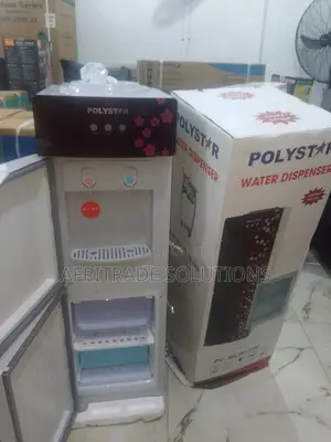 Polystar 3-in-1 Column Dispenser W/ Fridge