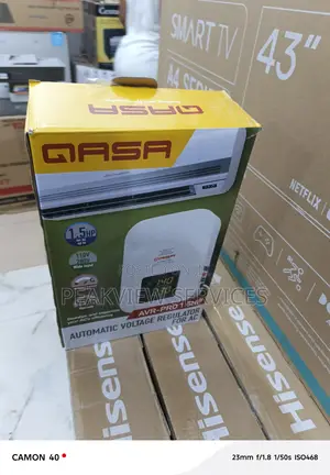 No More Power Surprises –Qasa Wall Mounted Stabilizer 2000w