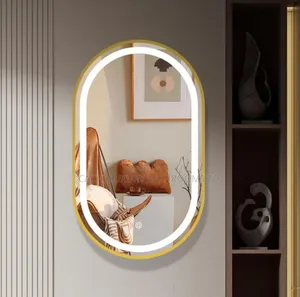 Gold Led Mirror