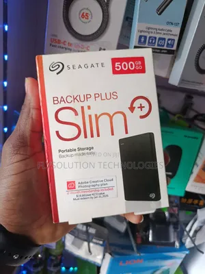 Seagate Backup Slim/Expansion 500gb External Hard Drive