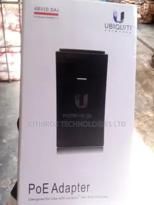 Poe Adapter Ubiquiti 48v 0.5a