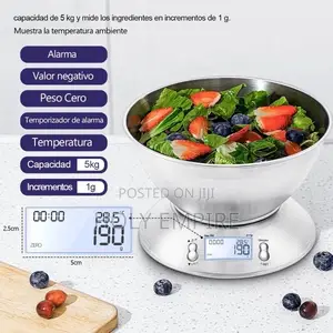 Digital Kitchen Scale LCD Screen Stainlesssteel Baking Scale